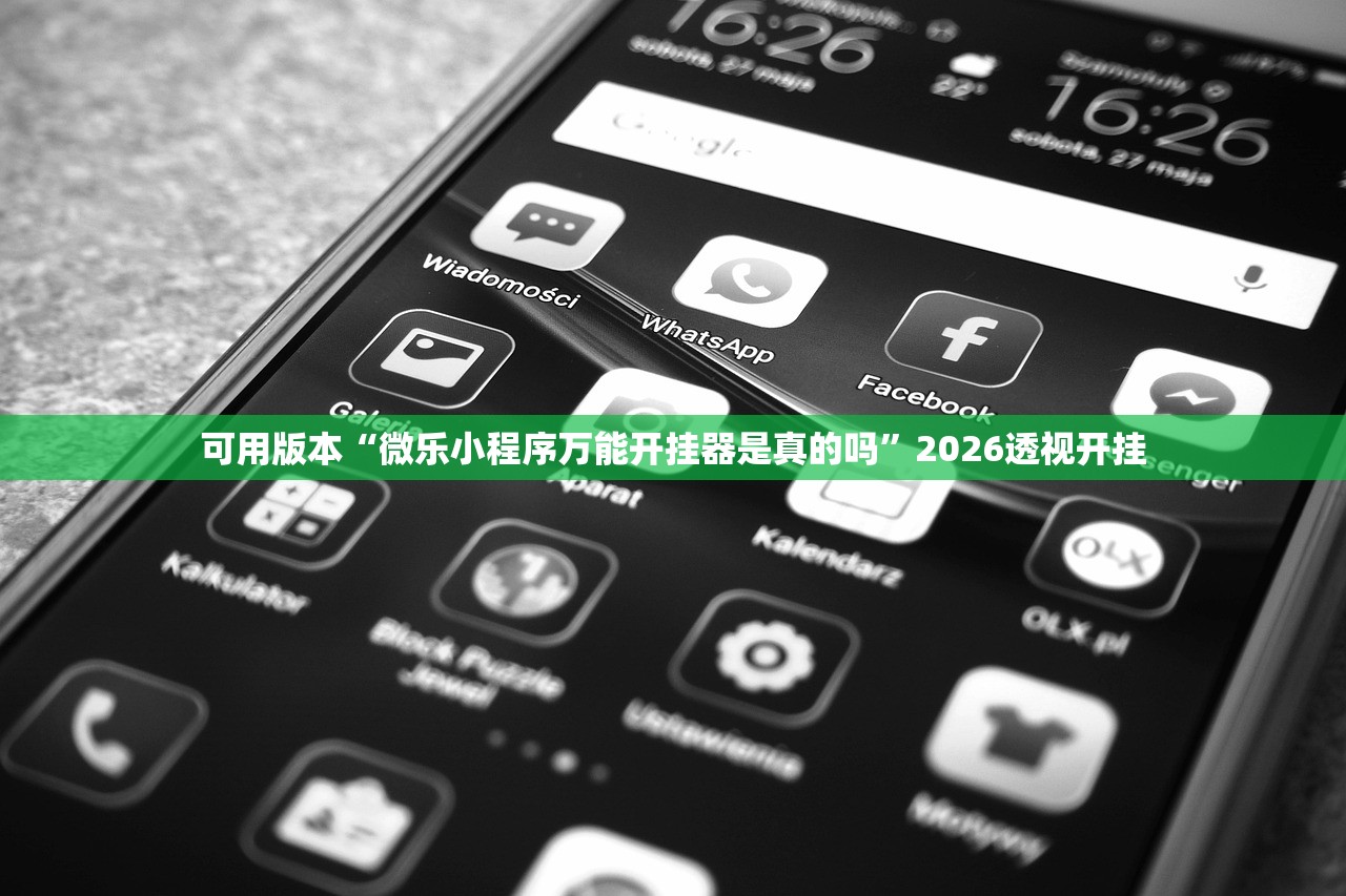 可用版本“微乐小程序万能开挂器是真的吗”2026透视开挂