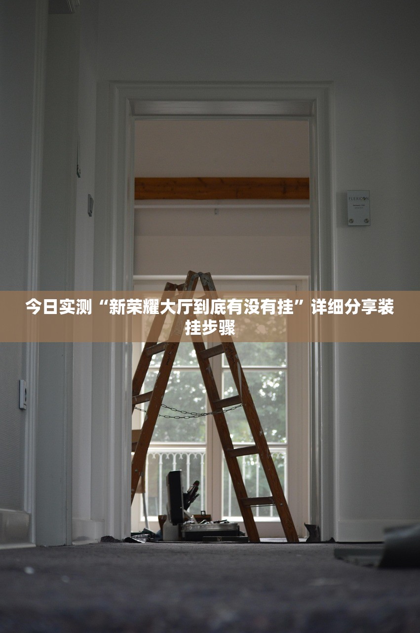 今日实测“新荣耀大厅到底有没有挂”详细分享装挂步骤