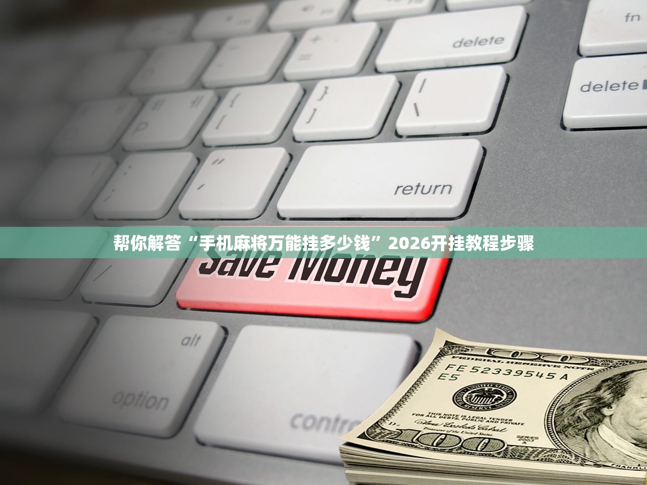 帮你解答“手机麻将万能挂多少钱	”2026开挂教程步骤