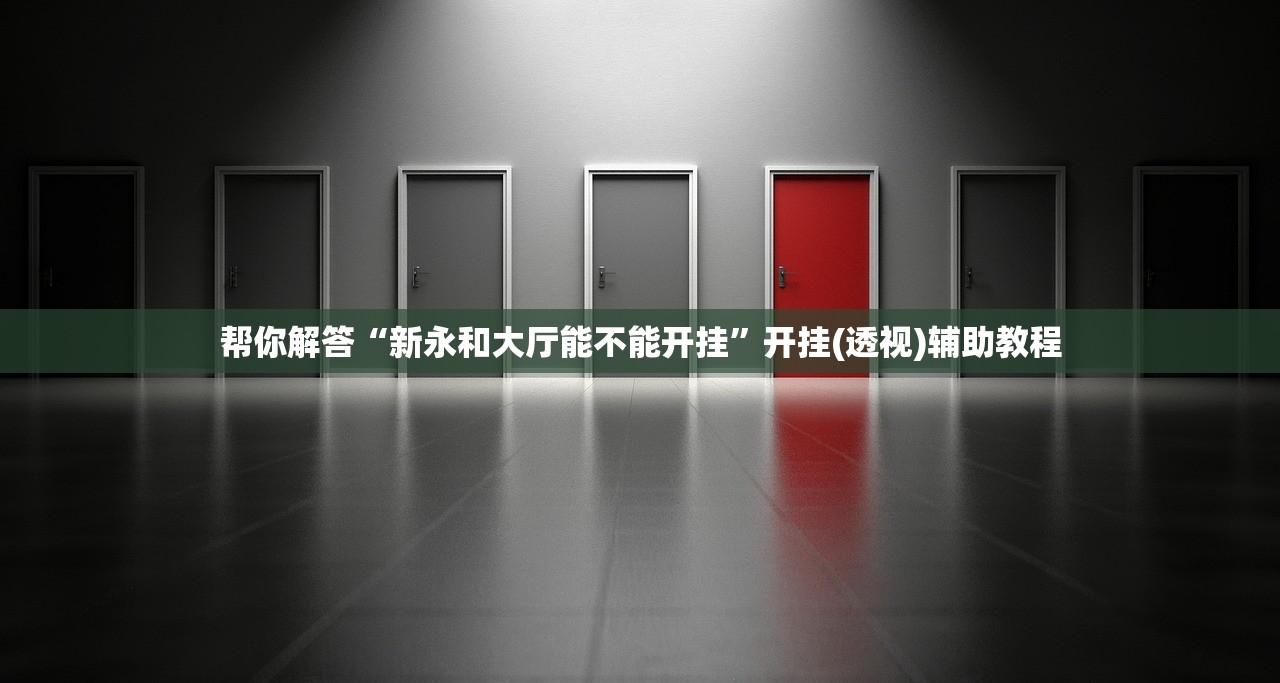 帮你解答“新永和大厅能不能开挂”开挂(透视)辅助教程