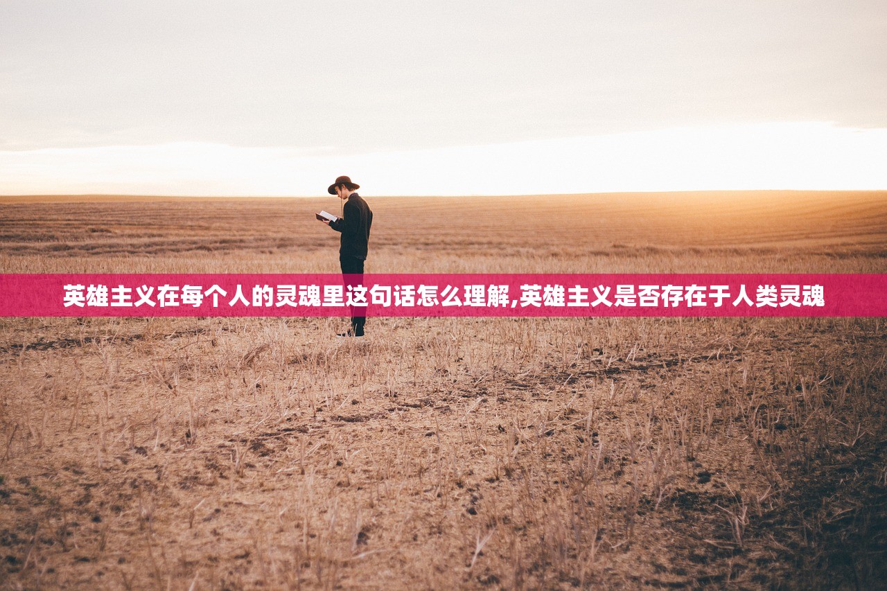 英雄主义在每个人的灵魂里这句话怎么理解,英雄主义是否存在于人类灵魂