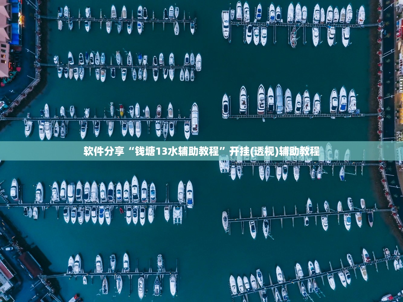 软件分享“钱塘13水辅助教程”开挂(透视)辅助教程