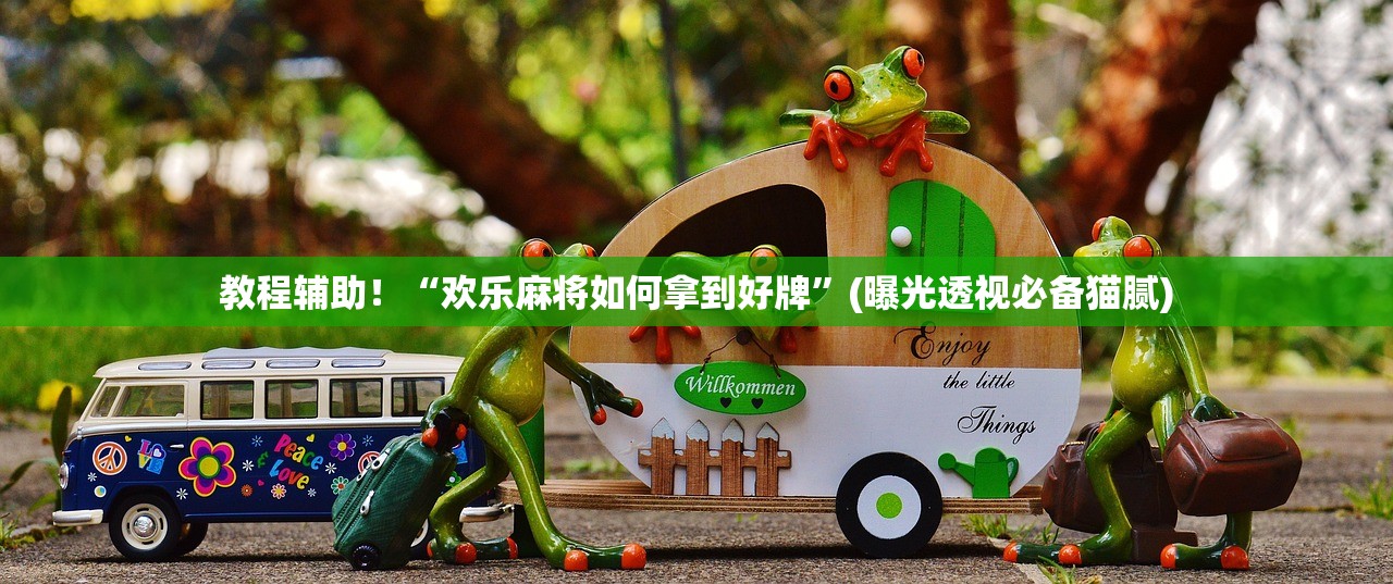 教程辅助！“欢乐麻将如何拿到好牌	”(曝光透视必备猫腻)