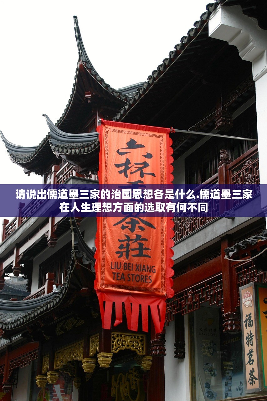 请说出儒道墨三家的治国思想各是什么.儒道墨三家在人生理想方面的选取有何不同