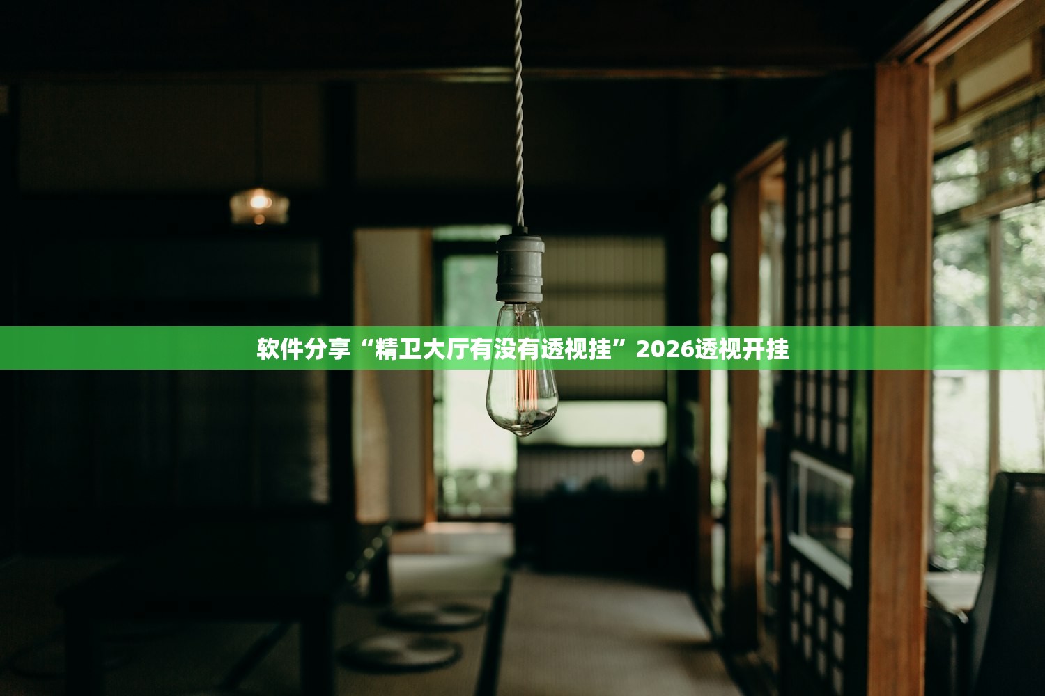 软件分享“精卫大厅有没有透视挂”2026透视开挂