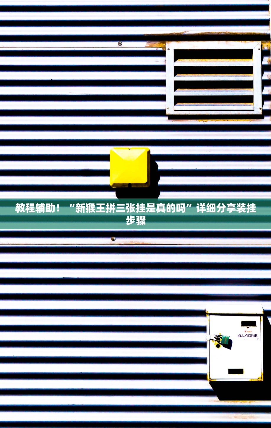 教程辅助！“新猴王拼三张挂是真的吗	”详细分享装挂步骤