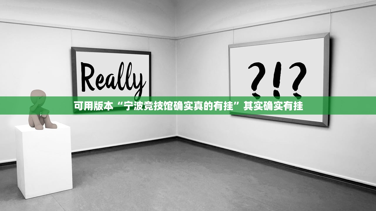 可用版本“宁波竞技馆确实真的有挂”其实确实有挂