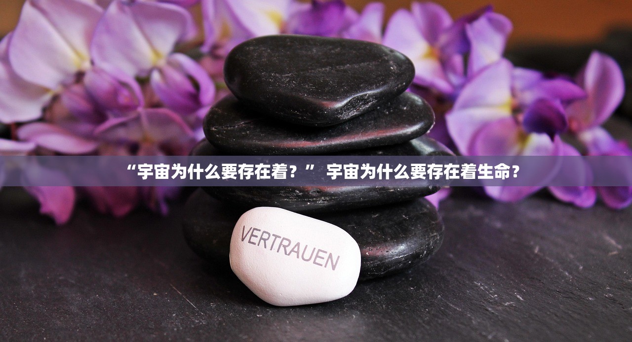 “宇宙为什么要存在着？” 宇宙为什么要存在着生命？