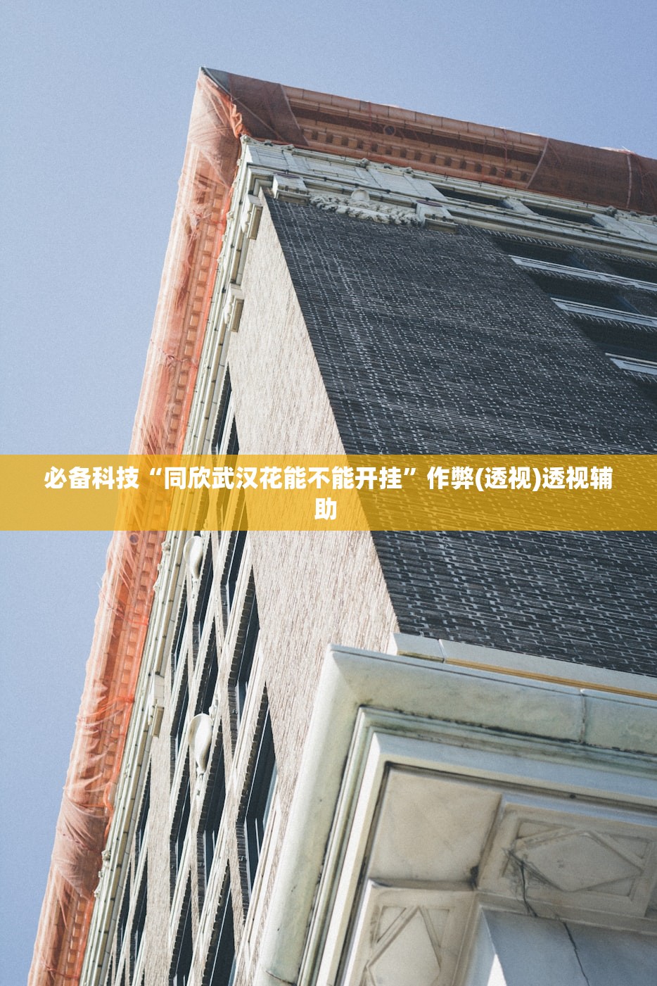 必备科技“同欣武汉花能不能开挂”作弊(透视)透视辅助 