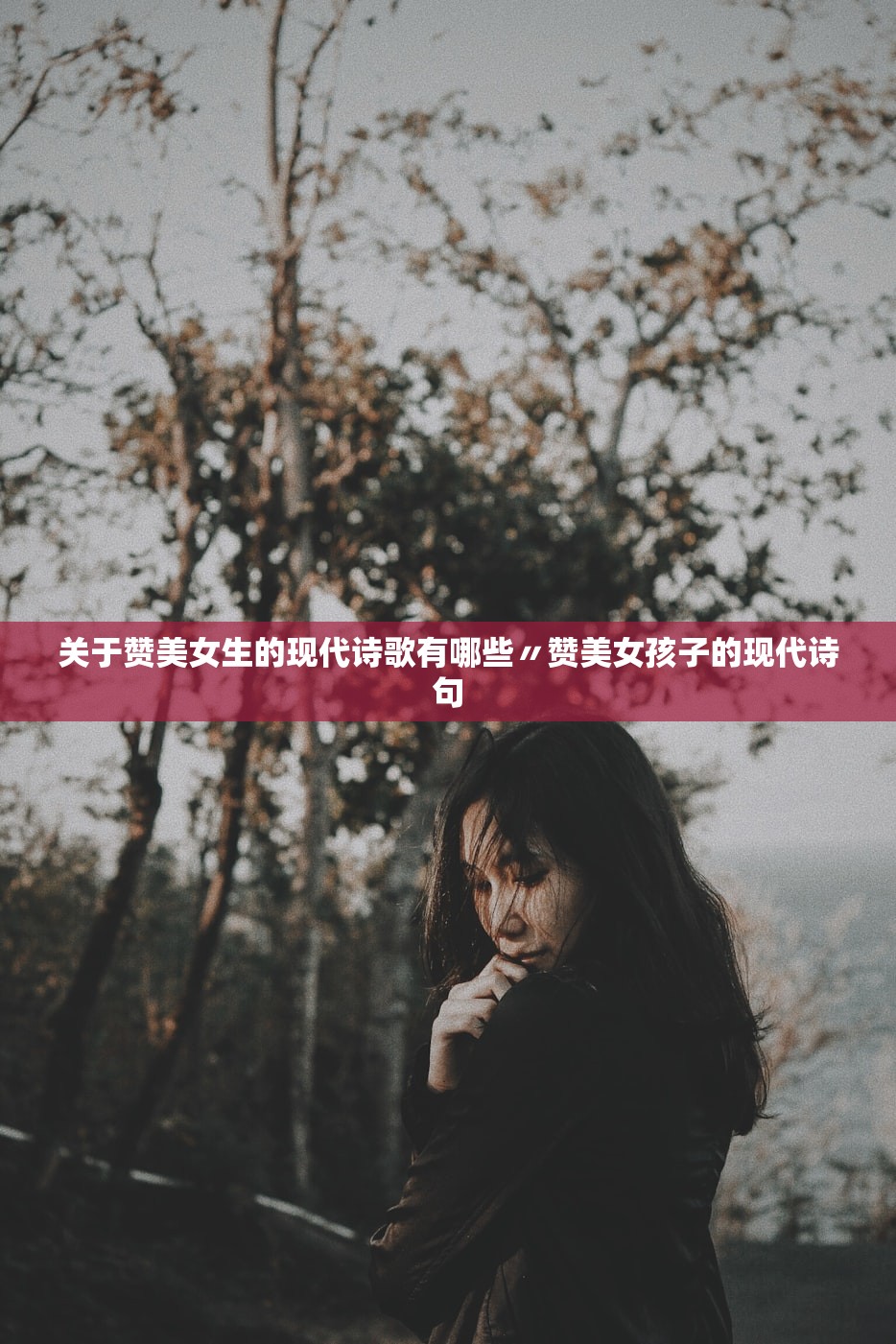 关于赞美女生的现代诗歌有哪些〃赞美女孩子的现代诗句