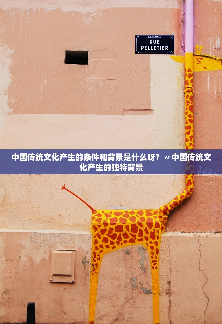 中国传统文化产生的条件和背景是什么呀？〃中国传统文化产生的独特背景