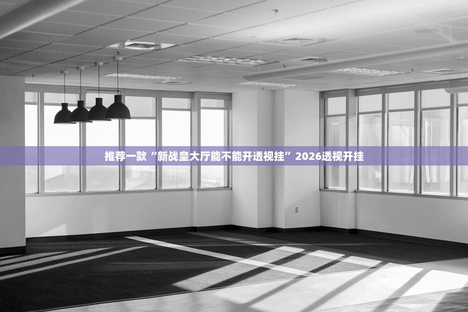推荐一款“新战皇大厅能不能开透视挂”2026透视开挂