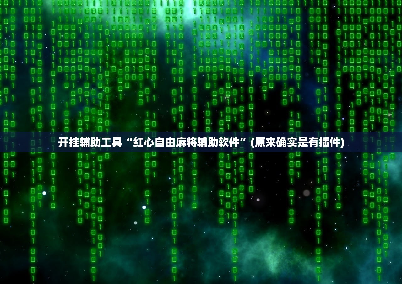 开挂辅助工具“红心自由麻将辅助软件	”(原来确实是有插件)