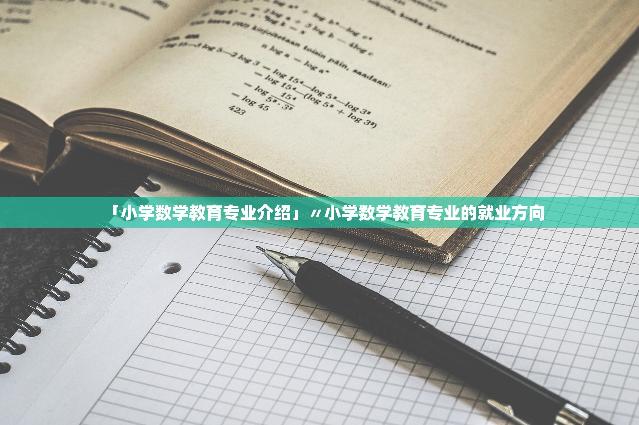 「小学数学教育专业介绍」〃小学数学教育专业的就业方向