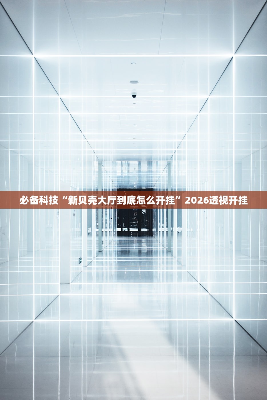 必备科技“新贝壳大厅到底怎么开挂”2026透视开挂
