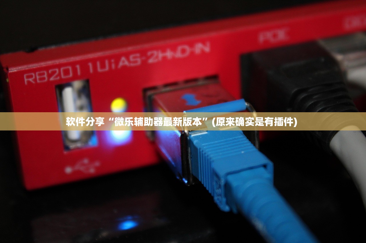 软件分享“微乐辅助器最新版本	”(原来确实是有插件) 