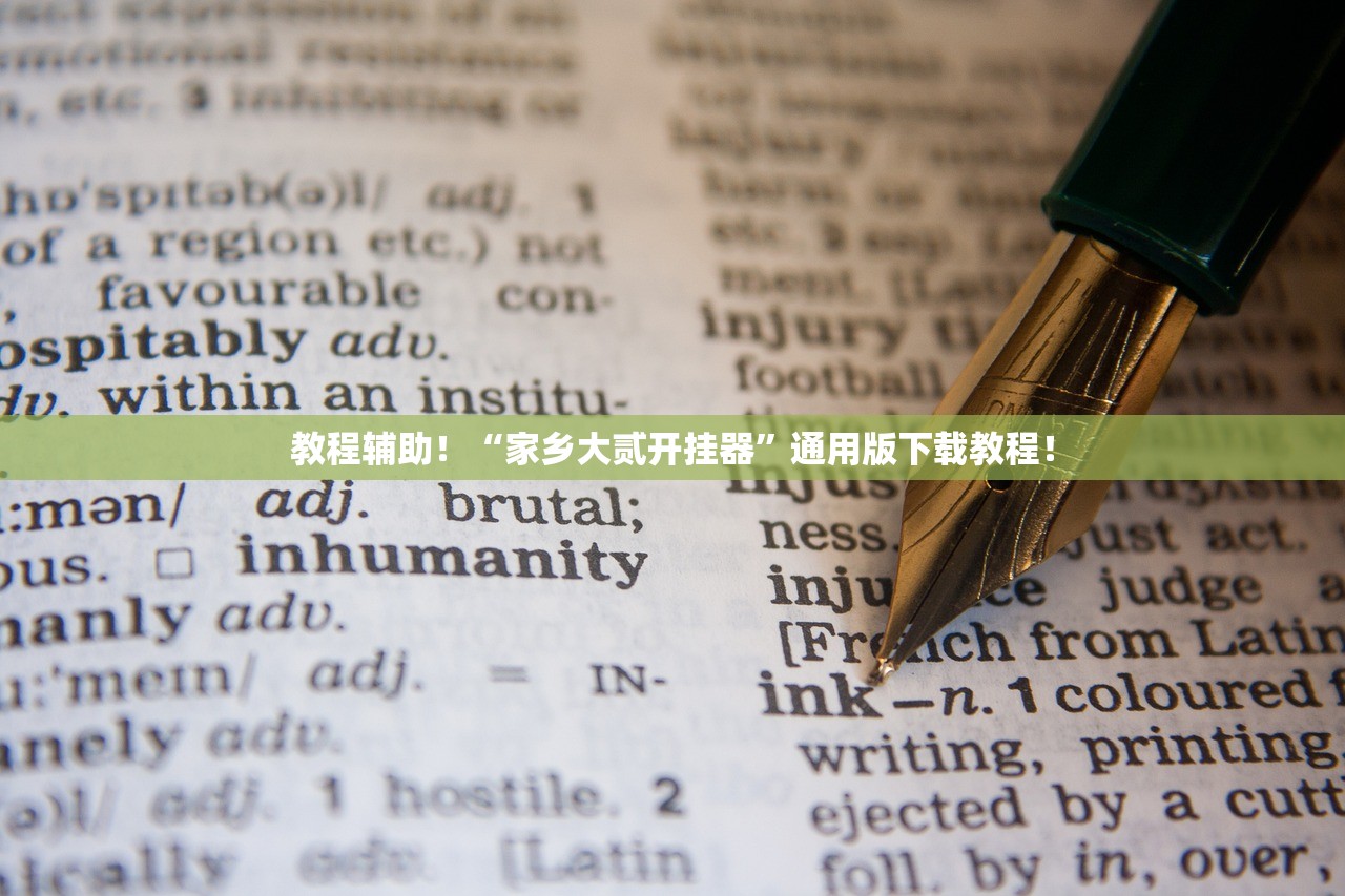 教程辅助！“家乡大贰开挂器”通用版下载教程！