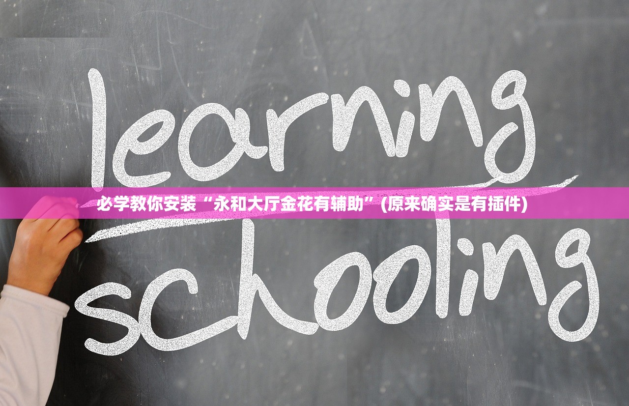 必学教你安装“永和大厅金花有辅助”(原来确实是有插件) 
