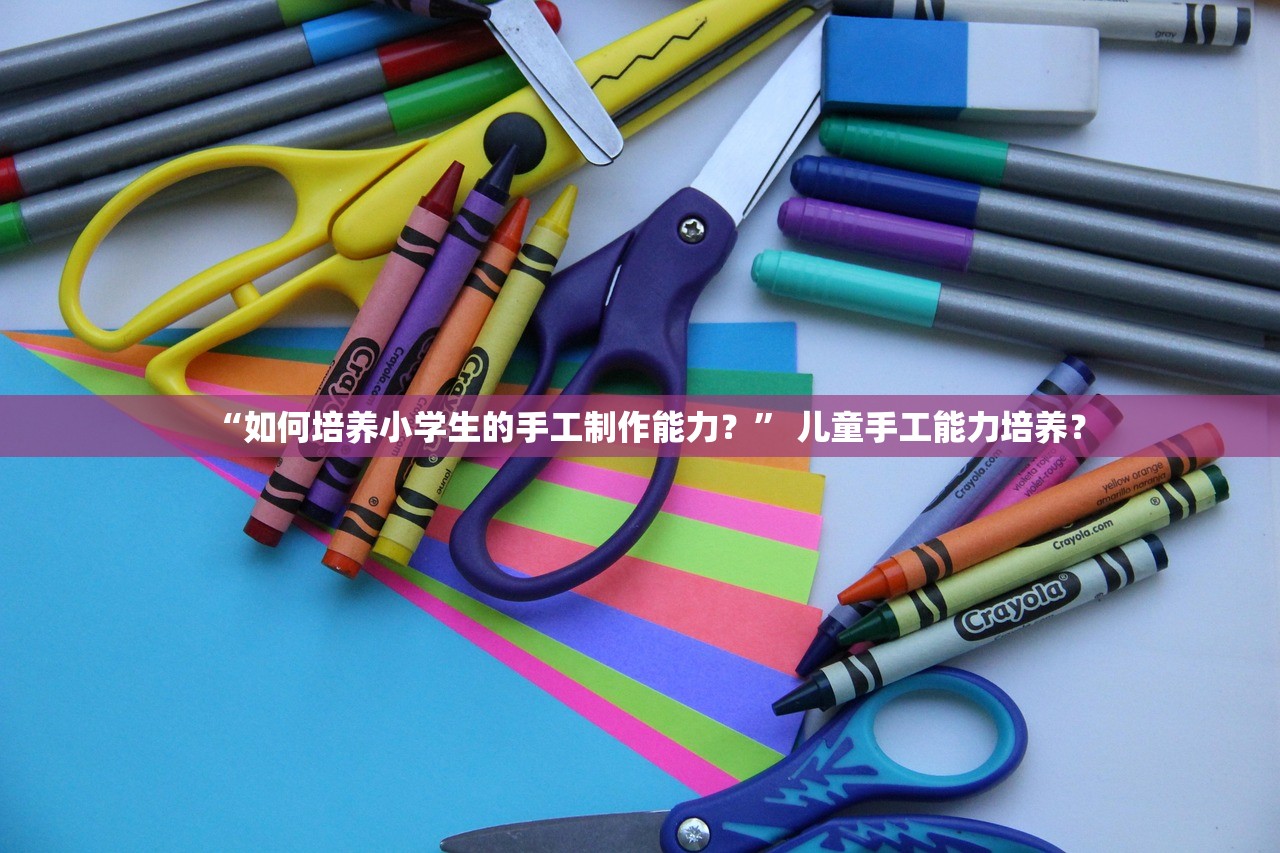 “如何培养小学生的手工制作能力？” 儿童手工能力培养？