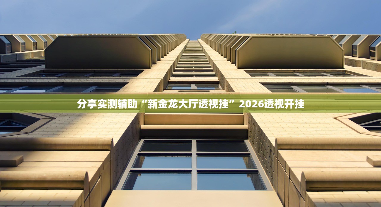 分享实测辅助“新金龙大厅透视挂”2026透视开挂