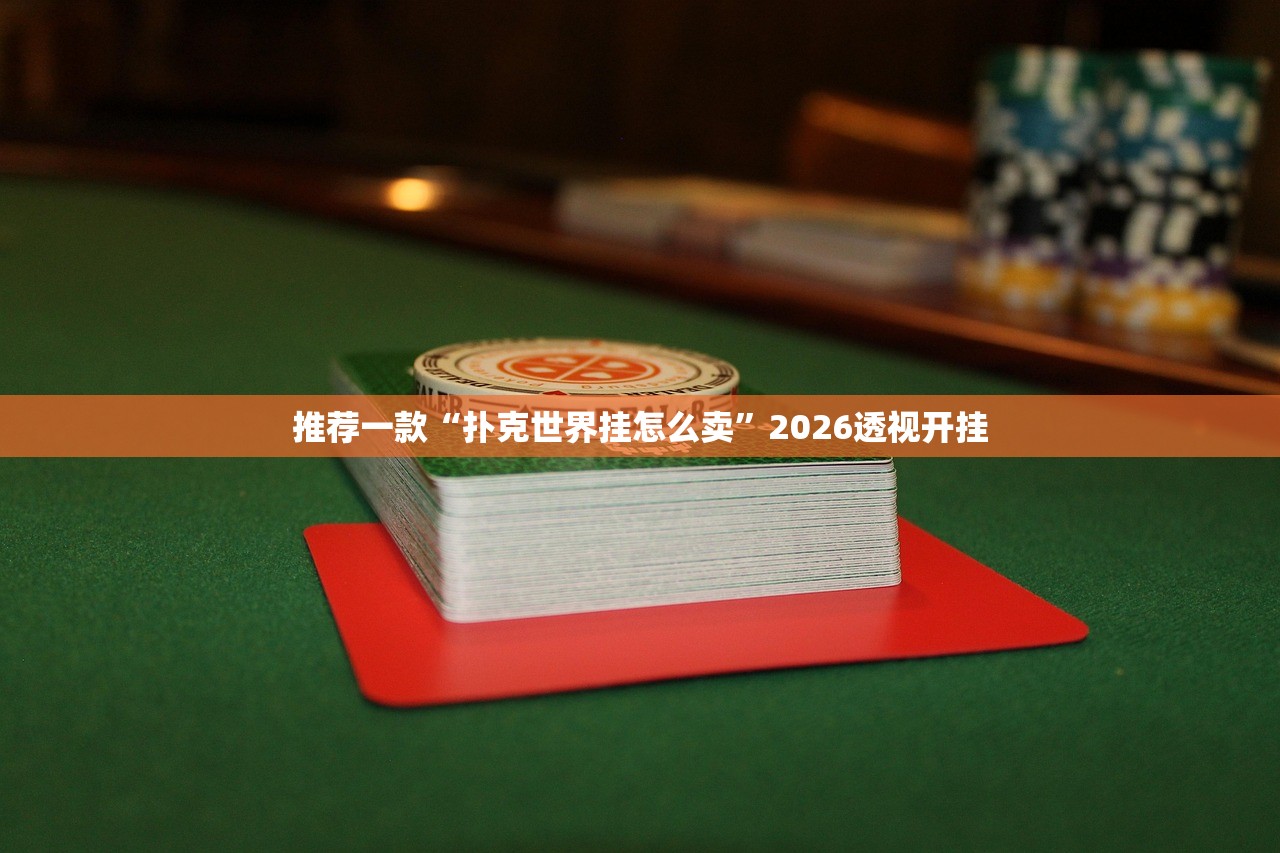 推荐一款“扑克世界挂怎么卖”2026透视开挂