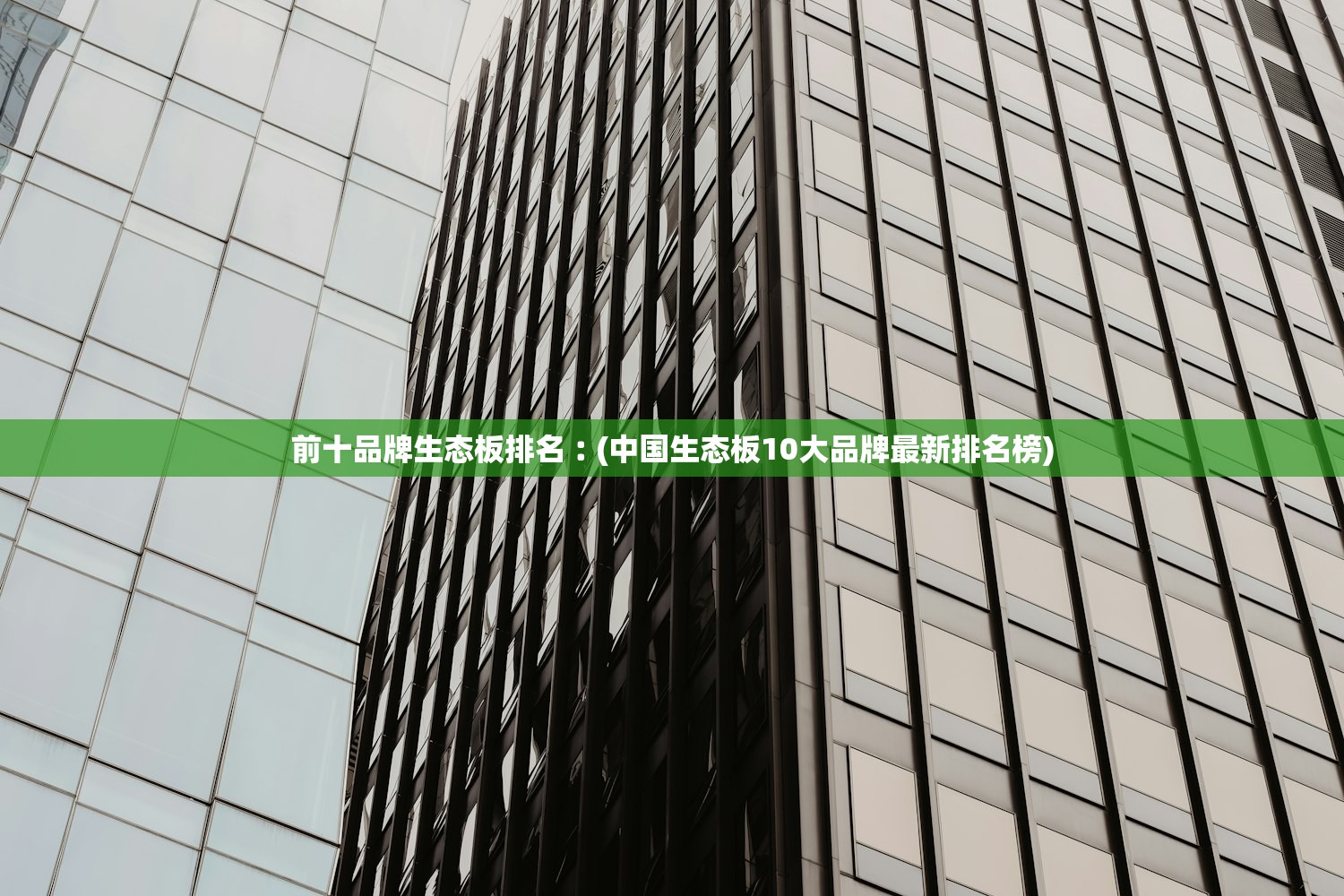 前十品牌生态板排名︰(中国生态板10大品牌最新排名榜)