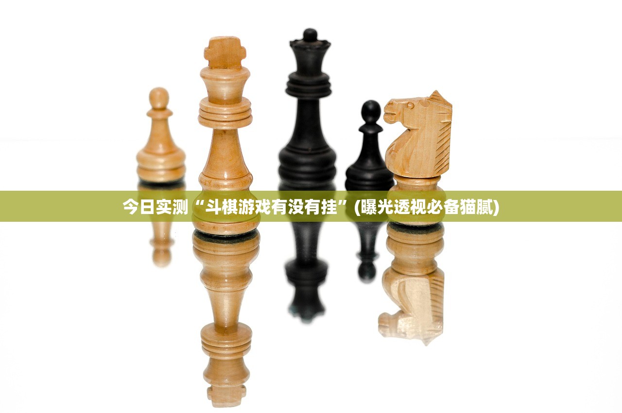 今日实测“斗棋游戏有没有挂”(曝光透视必备猫腻)