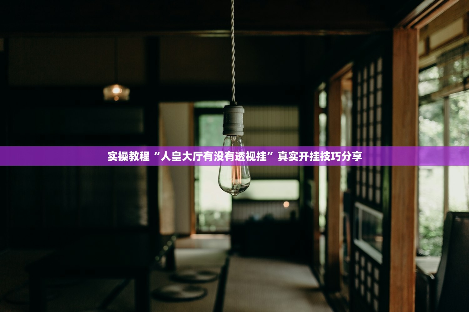 实操教程“人皇大厅有没有透视挂”真实开挂技巧分享