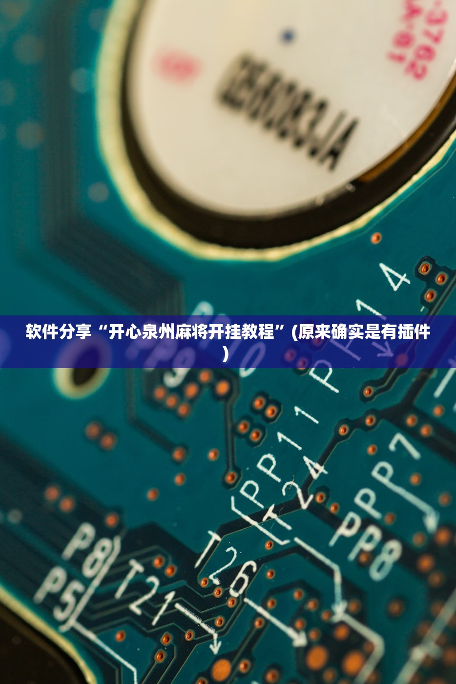 软件分享“开心泉州麻将开挂教程”(原来确实是有插件) 