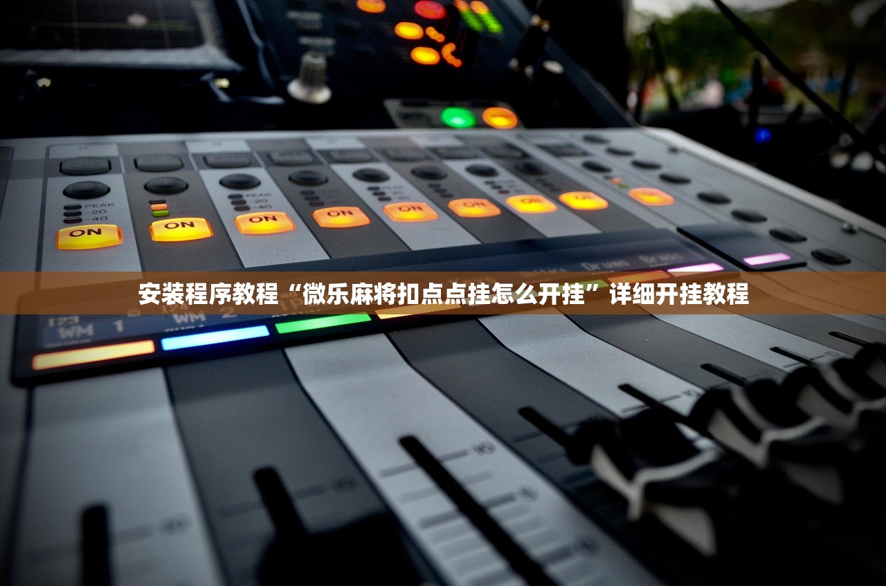 安装程序教程“微乐麻将扣点点挂怎么开挂	”详细开挂教程