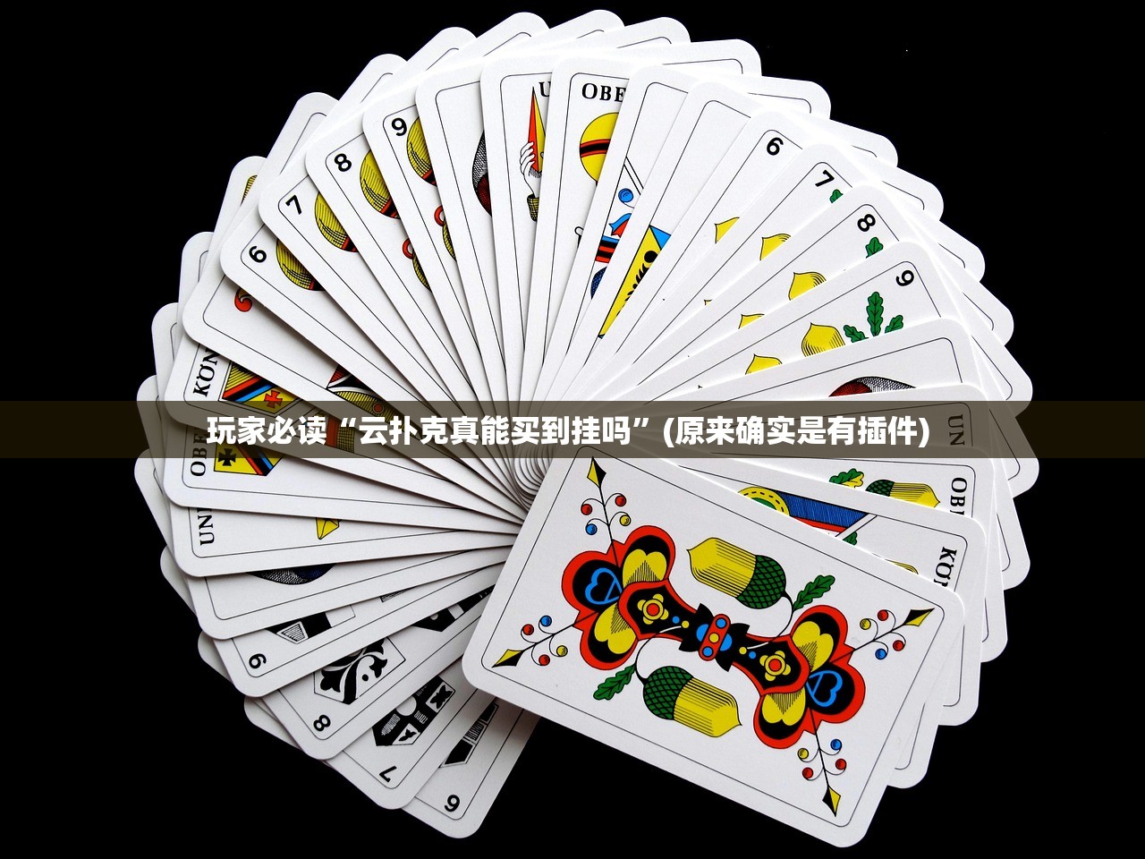 玩家必读“云扑克真能买到挂吗”(原来确实是有插件) 