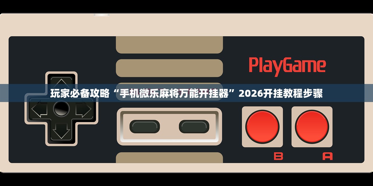 玩家必备攻略“手机微乐麻将万能开挂器”2026开挂教程步骤