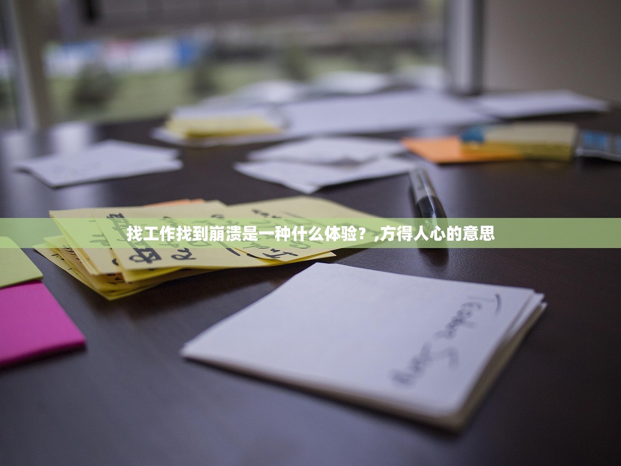 找工作找到崩溃是一种什么体验？,方得人心的意思