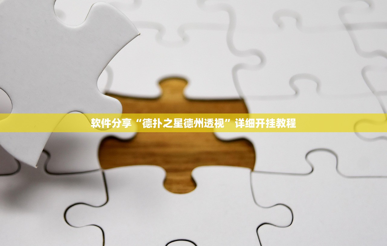 软件分享“德扑之星德州透视”详细开挂教程