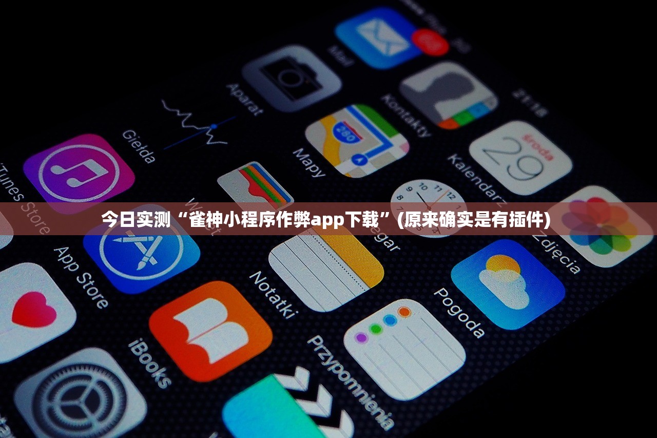 今日实测“雀神小程序作弊app下载”(原来确实是有插件) 