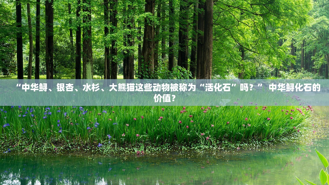 “中华鲟、银杏、水杉	、大熊猫这些动物被称为“活化石”吗？” 中华鲟化石的价值？
