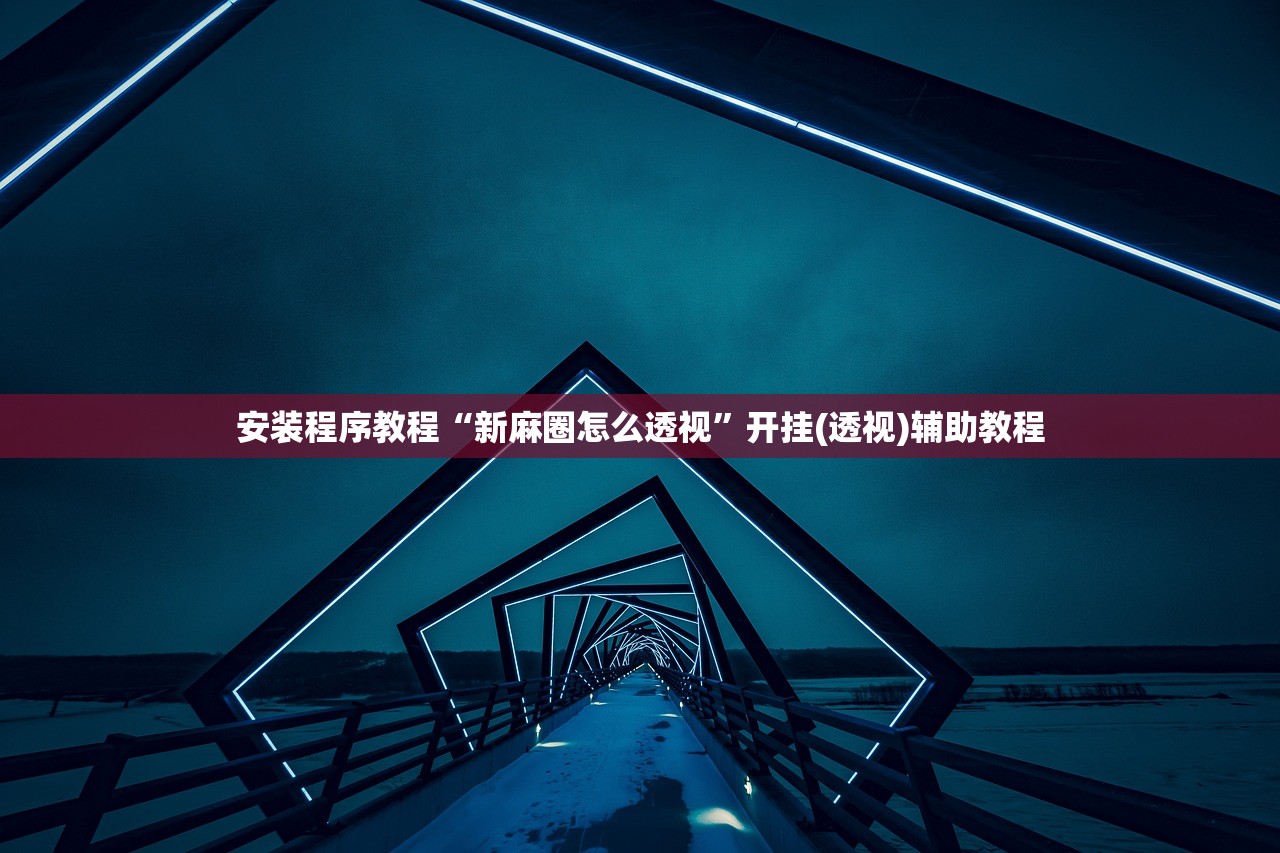 安装程序教程“新麻圈怎么透视”开挂(透视)辅助教程
